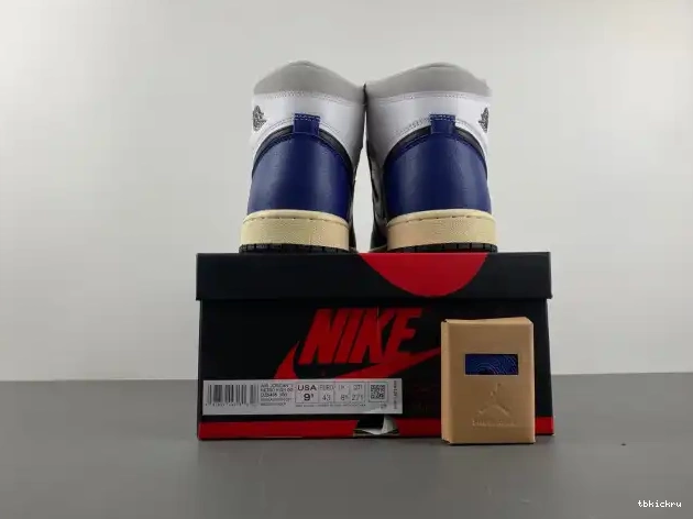 Rep TBkick Deep Air Blue Rare 1 OG High Jordan Air Royal DZ5485-100 0418